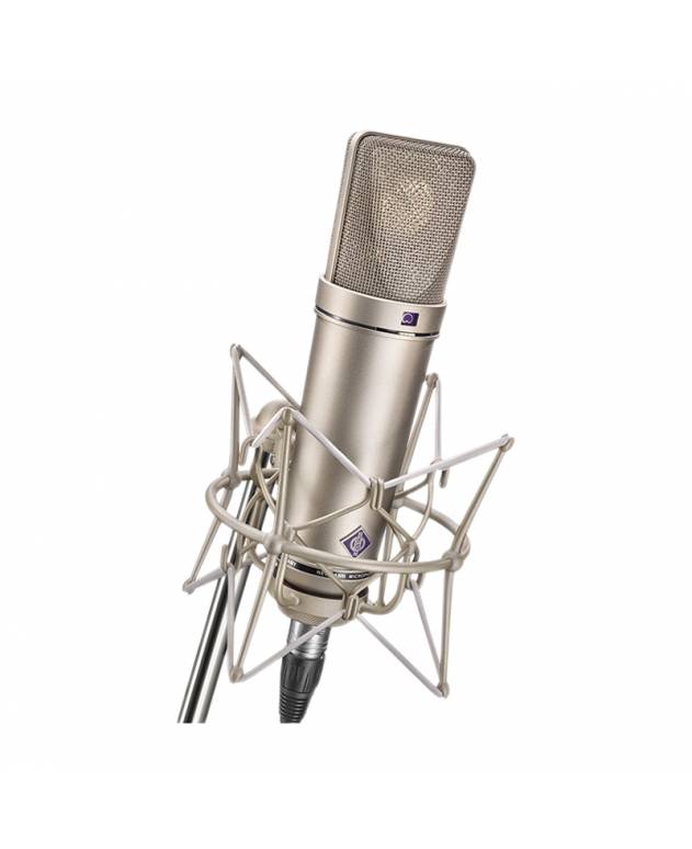 Neumann U87Ai Studio Condenser Microphone + EA87 Elastic Suspension (U87Ai Studio Set)