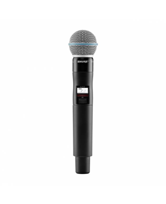 Shure QLXD2/B58 Digital Wireless Handheld Transmitter with BETA58A Capsule