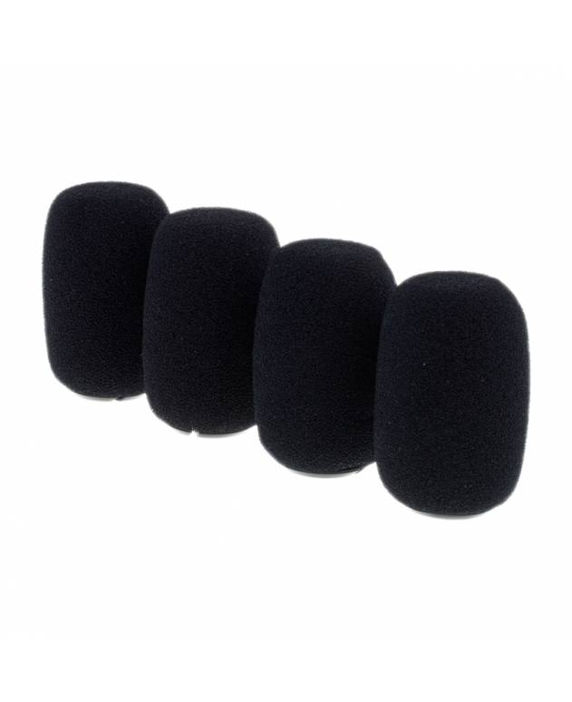 Shure RK412WS Black Snap-fit Foam Windscreen for MX412 MX418 (4pcs/pack)
