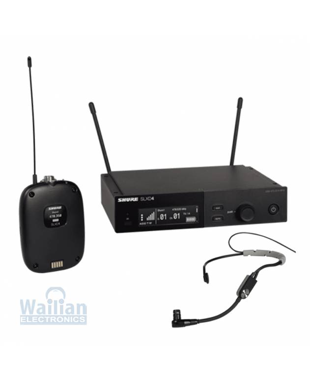 Shure SLXD14/SM35 Digital Wireless Headworn Microphone System with SM35-TQG