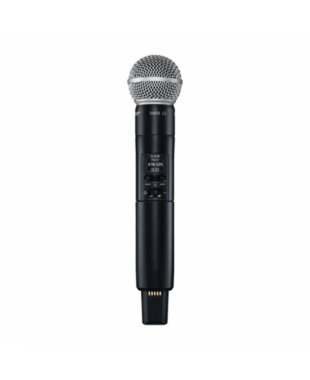 Shure SLXD2/SM58 Digital Wireless Handheld Transmitter with SM58 Capsule