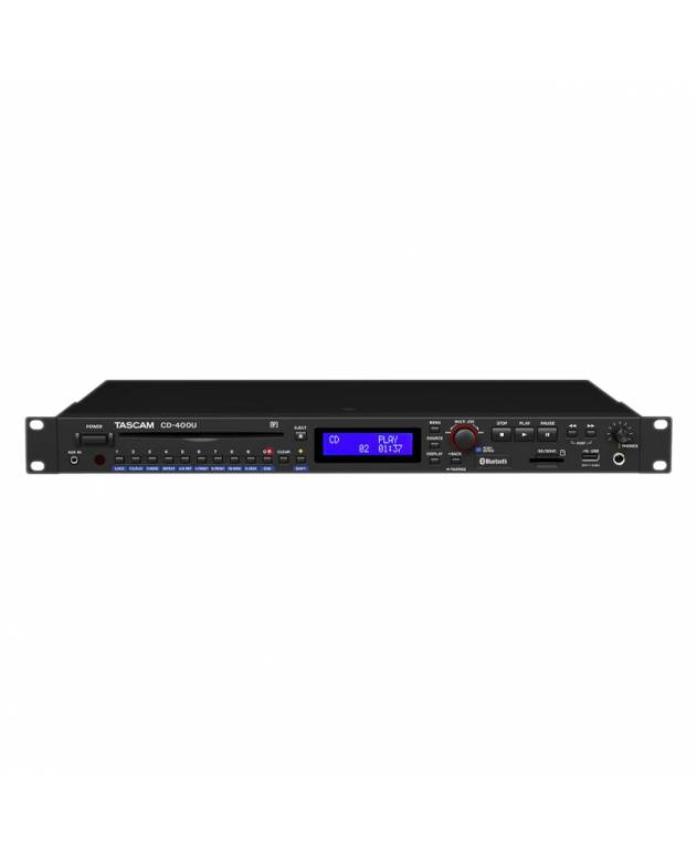 Tascam CD-400U CD/SD/USB Player with Bluetooth Receiver and FM/AM Tuner